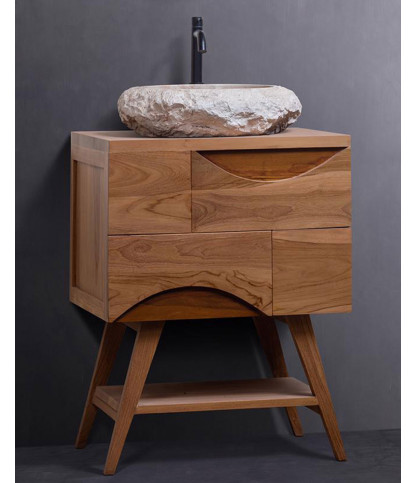 Balinea - Pequeño mueble de baño en teca maciza