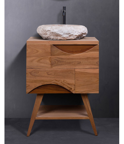 Balinea - Pequeño mueble de baño en teca maciza
