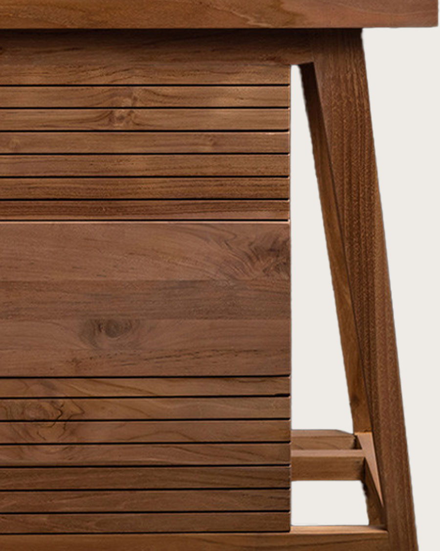 Rio - Small bathroom cabinet in solid teak