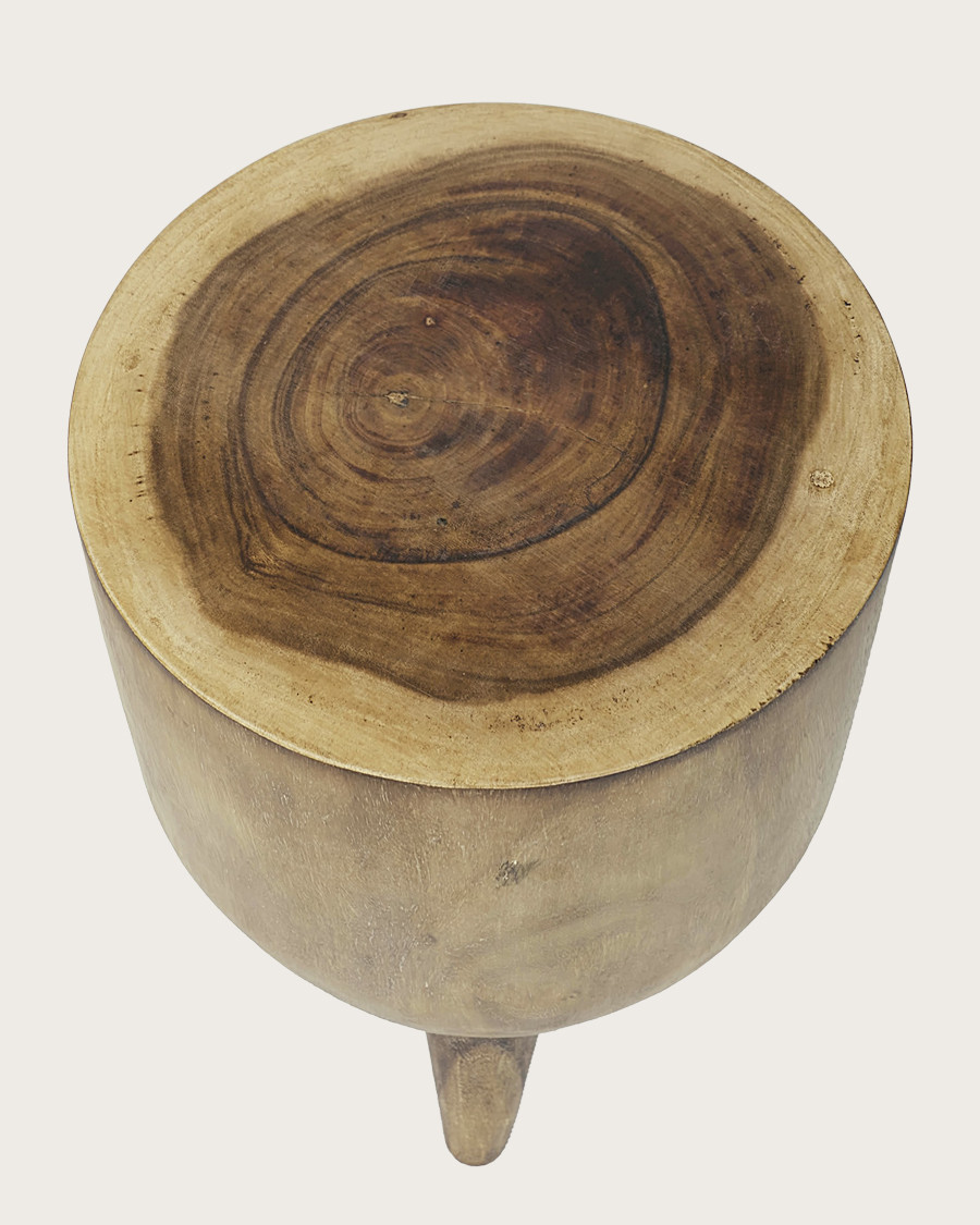 Sora - Solid teak side coffee table
