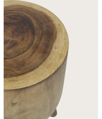 Sora - Solid teak side coffee table