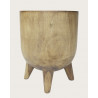 Sora - Side table basse en teck massif