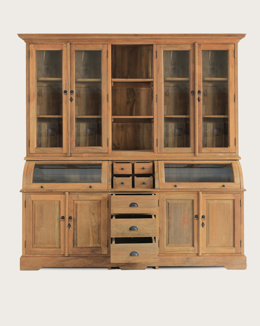 Hikari - Libreria in legno massello