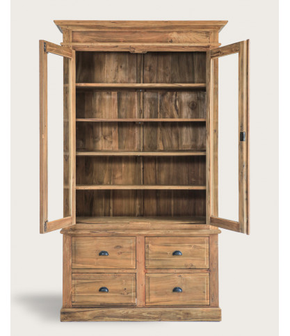 Chika - Bibliothèque en bois massif