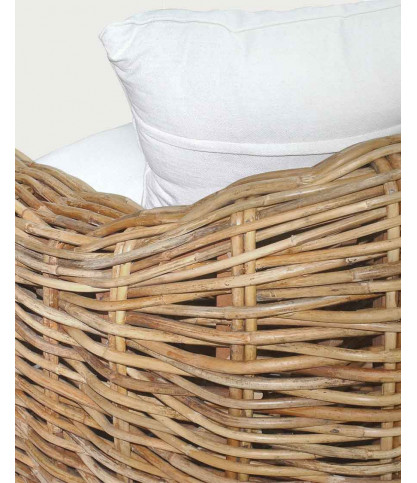 Phuket - 3-Sitzer-Gartensofa aus Rattan