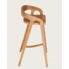 Carisma - Solid teak bar stool