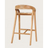 Carisma - Solid teak bar stool