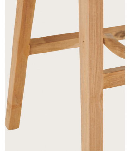Carisma - Solid teak bar stool