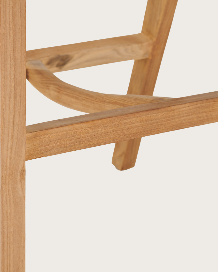 Carisma - Solid teak bar stool