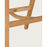 Carisma - Solid teak bar stool