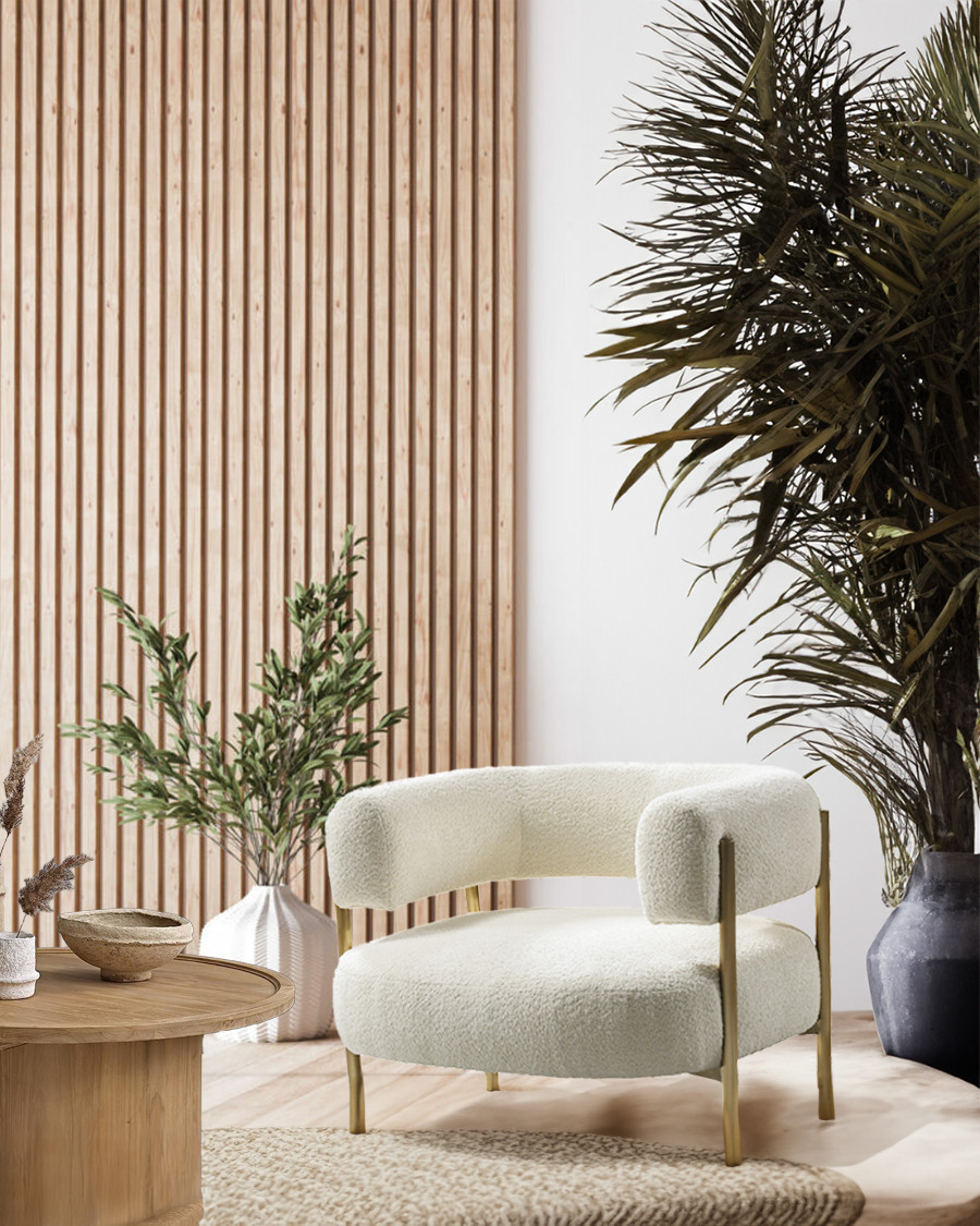 Mexi - Armchair in fabric...