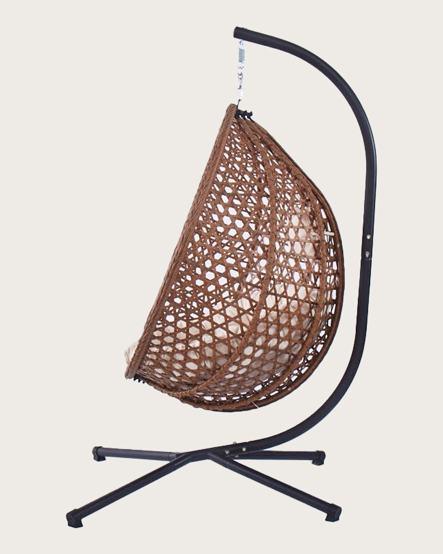Altalena - Sedia sospesa in polyrattan