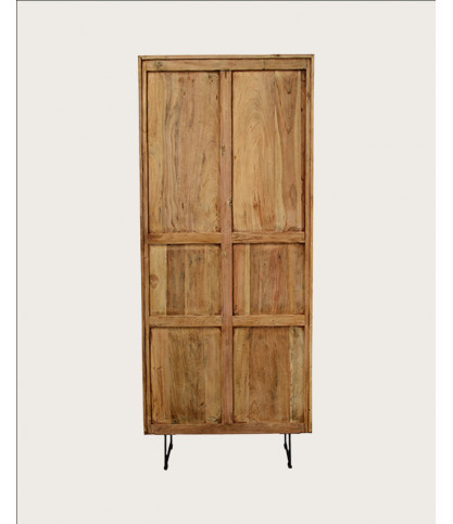 Lara - Wardrobe made from solid recycled teak wood