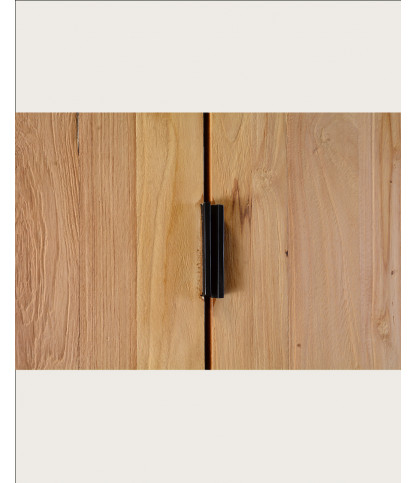 Lara - Wardrobe made from solid recycled teak wood