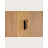 Lara- Armoire en bois massif de teck recyclé