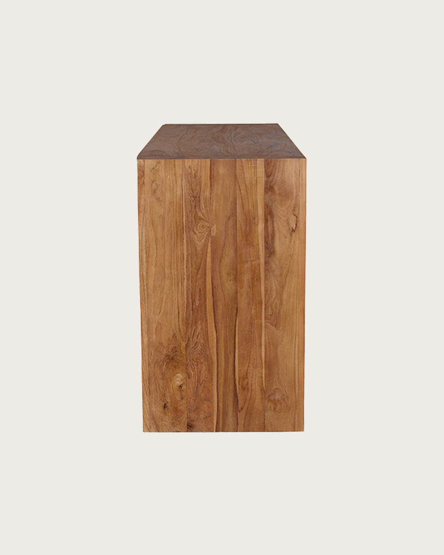 Kutaya - Credenza a 3 ante in teak massello