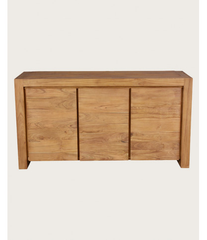 Kutaya - 3-door sideboard in solid teak