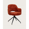 Elba - Fabric chair with metal legs