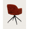 Elba - Fabric chair with metal legs