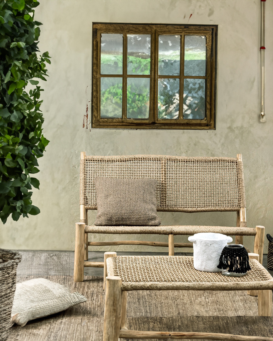 Jaya - Rattan bench