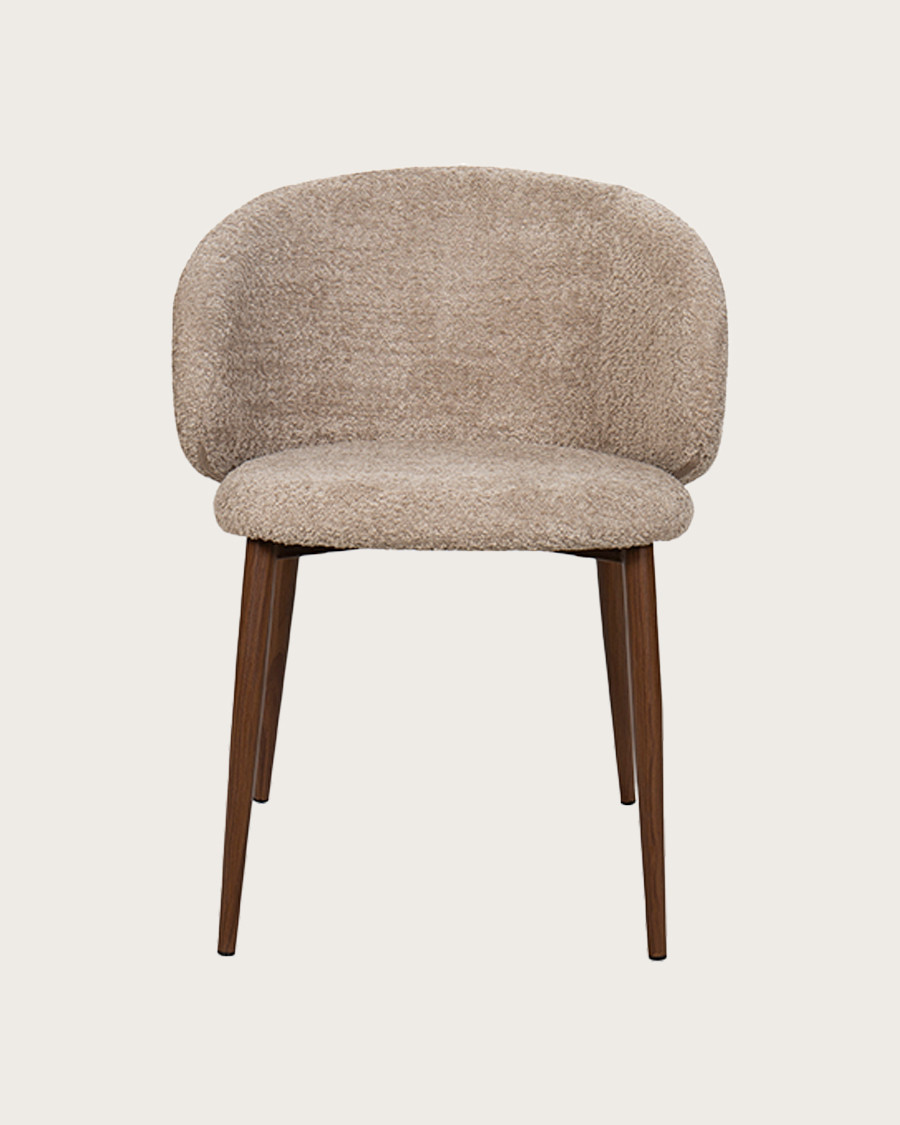 copy of Chacha - Lot de 2 chaise en tissu et pieds métal