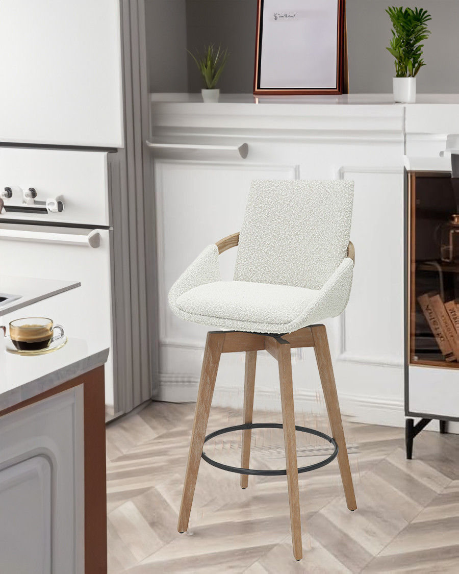 Saly - Bar chair in terry...