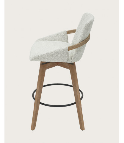copy of Chacha - Lot de 2 chaise en tissu et pieds métal