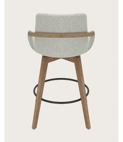 copy of Chacha - Lot de 2 chaise en tissu et pieds métal