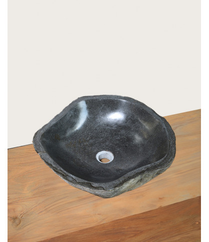 Eram - Black river stone basin