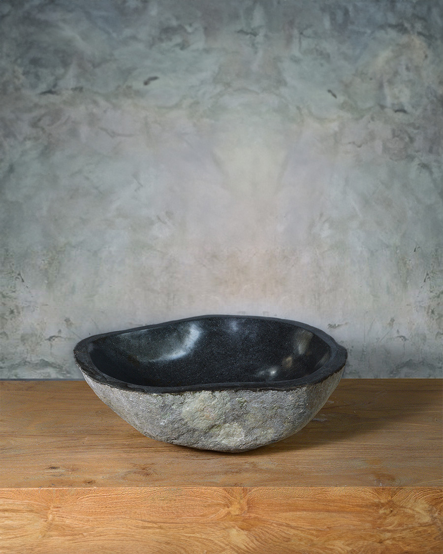 Eram - Black river stone basin