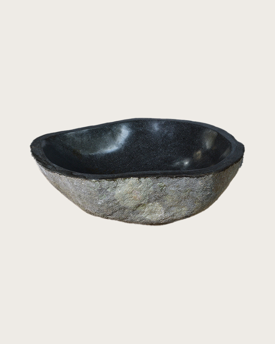 Eram - Black river stone basin