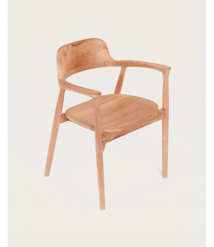 Kendi - Sedia in teak massello