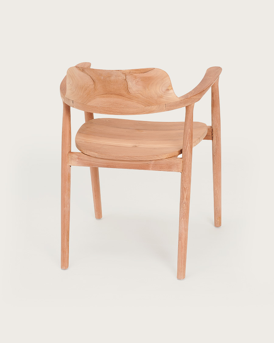 Kendi - Silla de teca maciza