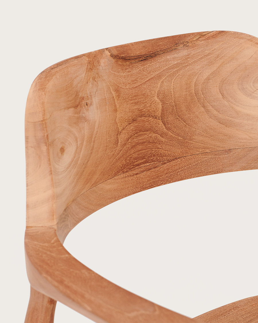 Kendi - Solid teak chair