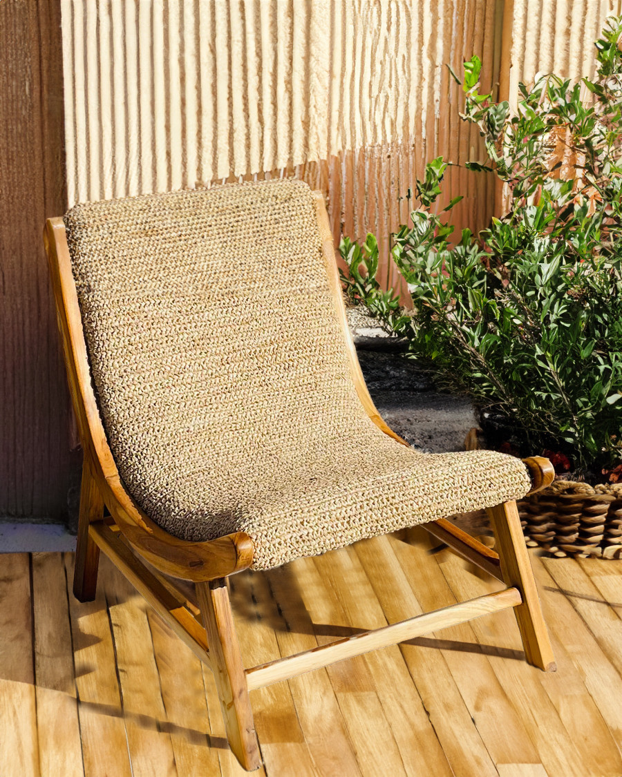 Kaho - Sillón de teca...