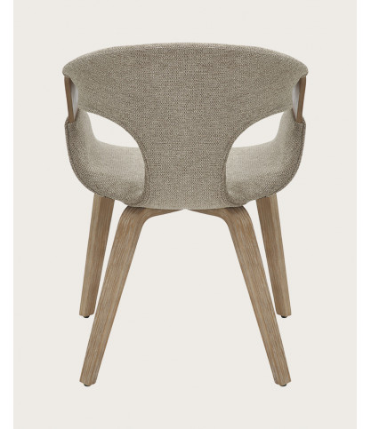 copy of Chacha - Lot de 2 chaise en tissu et pieds métal