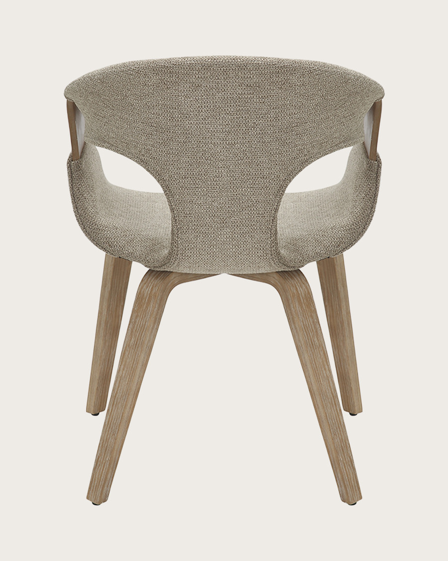 copy of Chacha - Lot de 2 chaise en tissu et pieds métal