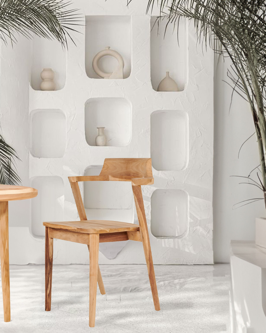 Osaka - Solid teak chair