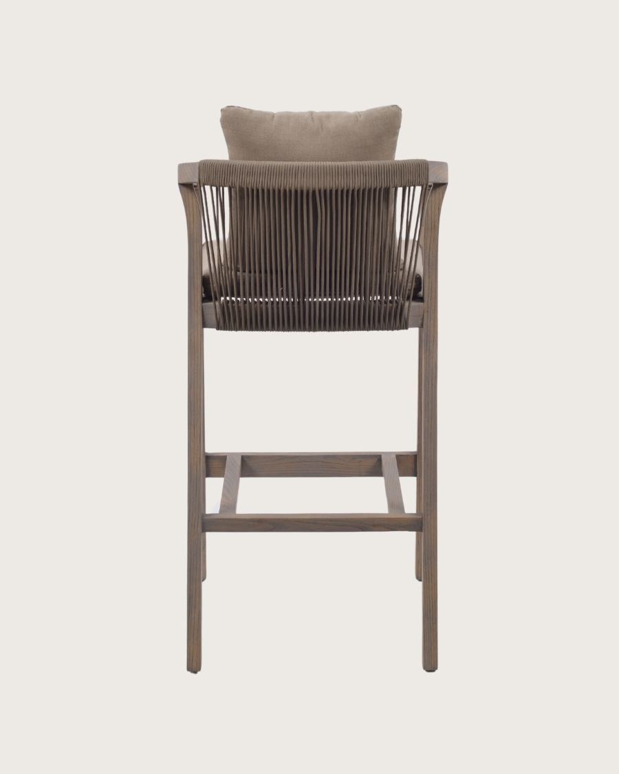 Solvia - Design-Barstuhl aus Massivholz