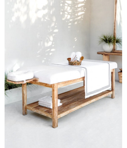 Snowa - Teakhouten spa-massagetafel