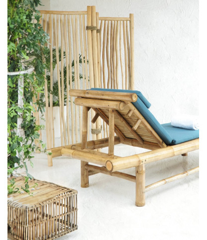 Banyu - Chaise longue de bambú