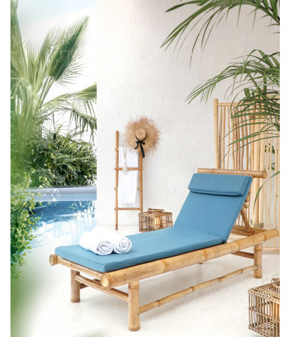 Banyu - Chaise longue de bambú