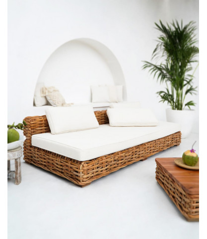Sunda - Salon de jardin en rotin