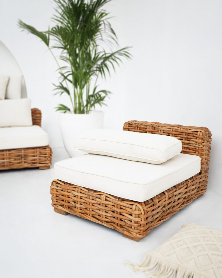 Sunda - Salon de jardin en rotin