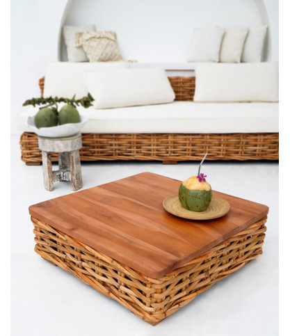Sunda - Salon de jardin en rotin