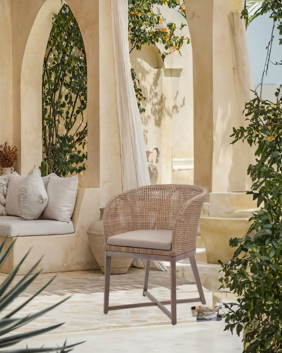 Maluku - Fauteuil en bois teck