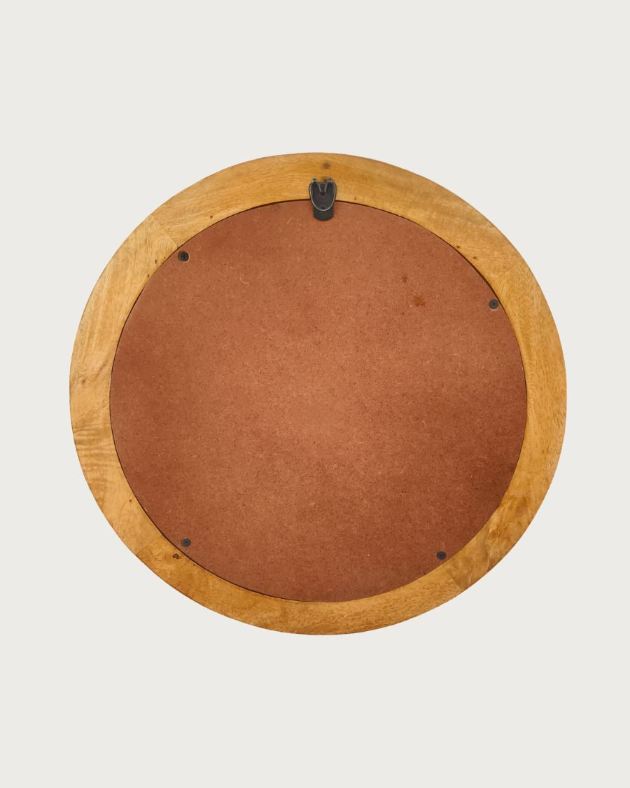 Boïa - Miroir en bois massif de manguier