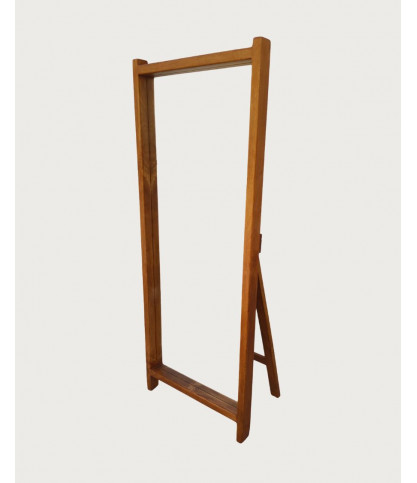 Vivo - Specchio a figura intera in legno massello di mango
