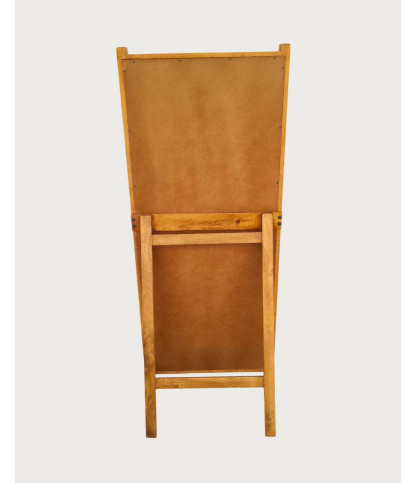 Vivo - Specchio a figura intera in legno massello di mango