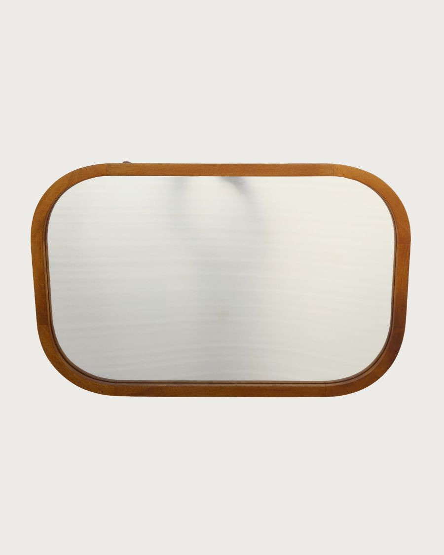 Trilis - Miroir en bois massif de manguier